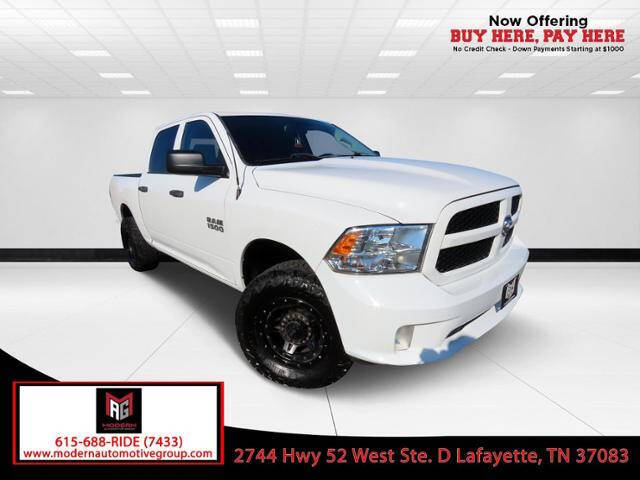 2018 Ram 1500 for sale at Modern Automotive Group LLC in Lafayette, TN