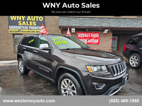 2016 Jeep Grand Cherokee for sale at WNY Auto Sales - WNY Auto Budget Lot in Rochester NY