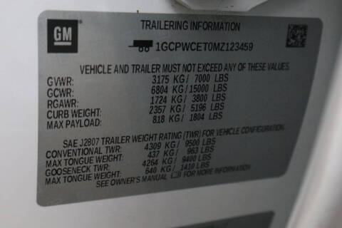 2021 Chevrolet Silverado 1500