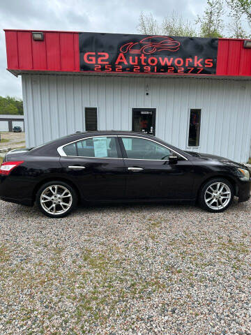 2010 Nissan Maxima for sale at G2 Autoworks in Elm City NC