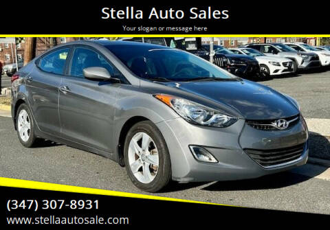 2013 Hyundai Elantra for sale at Stella Auto Sales in Linden NJ