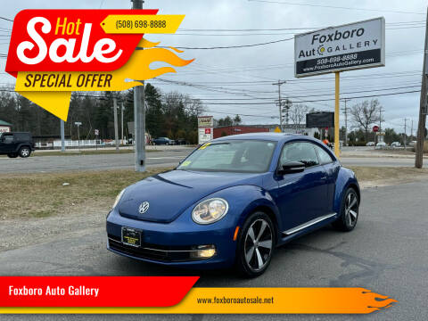 2012 Volkswagen Beetle for sale at Foxboro Auto Gallery in Foxboro MA