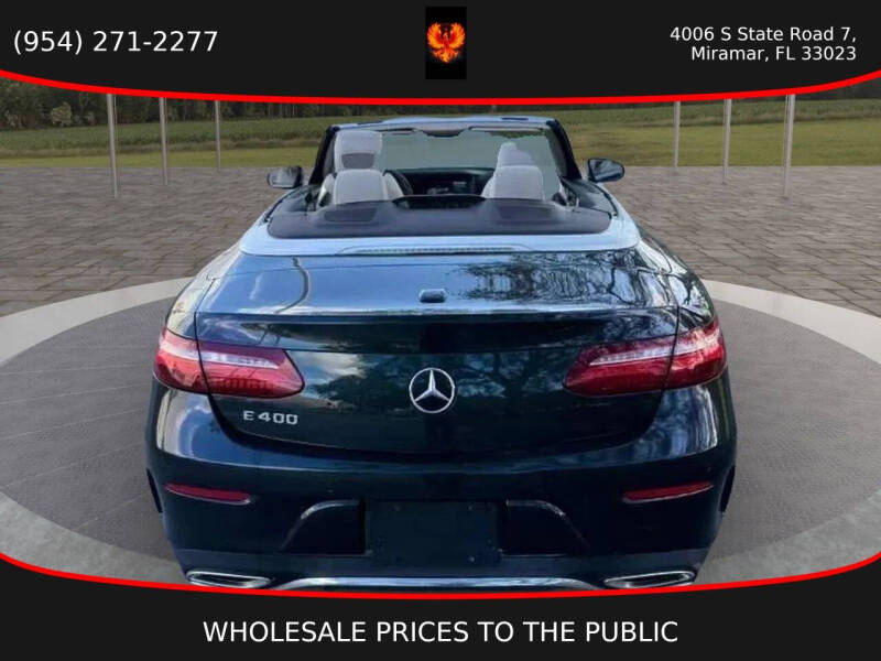 2018 Mercedes-Benz E-Class E 400