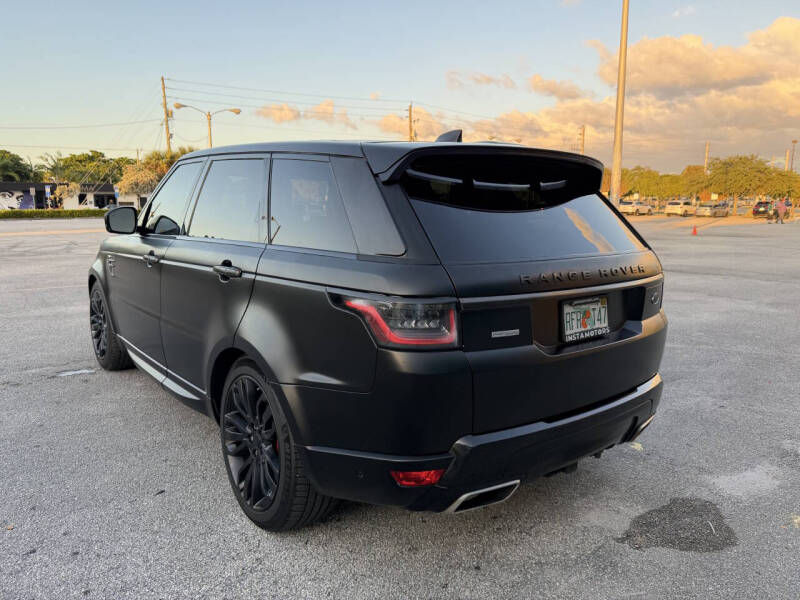2018 Land Rover Range Rover Sport Autobiography Dynamic