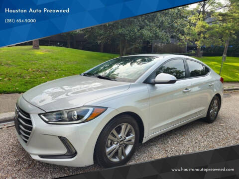 2017 Hyundai Elantra for sale at Houston Auto Preowned in Houston TX