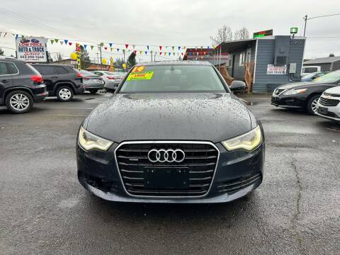 2014 Audi A6 for sale at Low Price Auto and Truck Sales, LLC in Salem OR