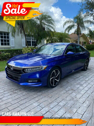 2018 Honda Accord for sale at CARS AMAZON LLC in Miami FL