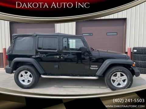 2012 Jeep Wrangler Unlimited for sale at Dakota Auto Inc in Dakota City NE