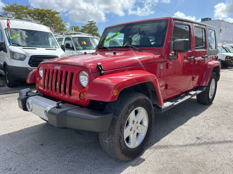 2010 Jeep Wrangler Unlimited for sale at Florida Auto Wholesales Corp in Miami FL