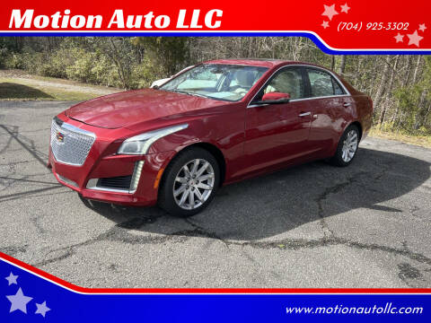 2014 Cadillac CTS for sale at Motion Auto LLC in Kannapolis NC