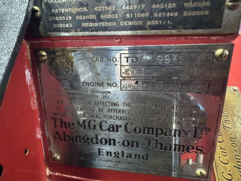 1952 MG TD