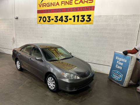 2005 Toyota Camry for sale at Virginia Fine Cars in Chantilly VA