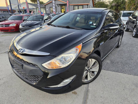 2015 Hyundai Sonata Hybrid for sale at AUTOBAHN MOTORSPORTS INC in Orlando FL