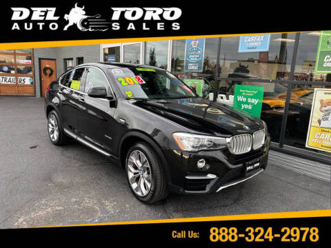 2018 BMW X4 for sale at DEL TORO AUTO SALES in Auburn WA