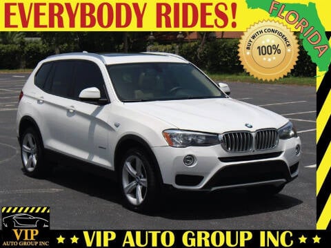 2017 BMW X3 for sale at VIP Auto Group in Clearwater FL
