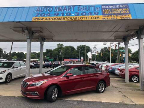 2015 Hyundai Sonata for sale at Auto Smart Charlotte in Charlotte NC