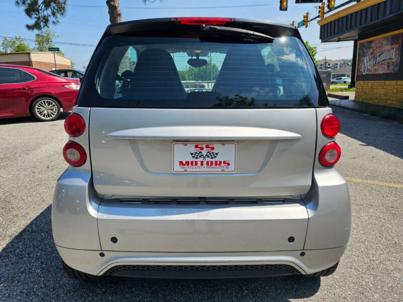2015 Smart fortwo passion