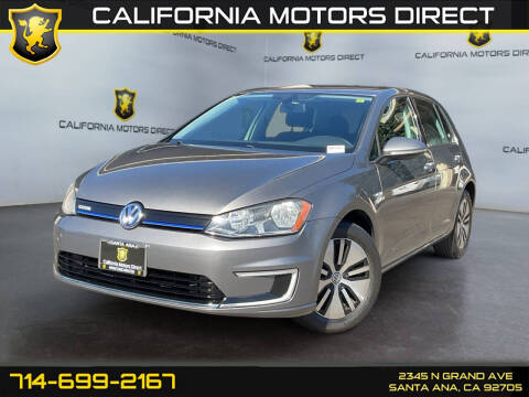 2016 Volkswagen e-Golf SE