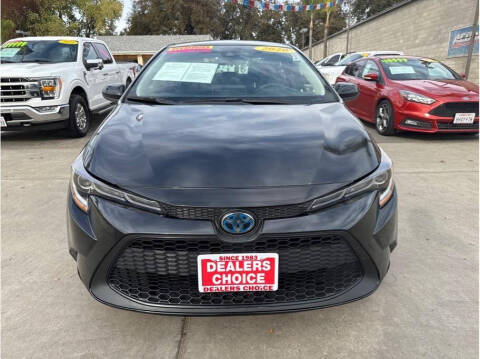 2020 Toyota Corolla Hybrid for sale at Dealers Choice Inc in Farmersville CA