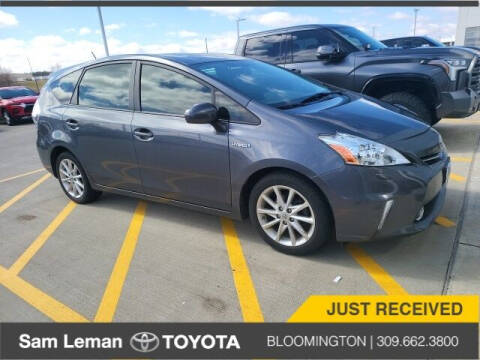 2014 Toyota Prius v for sale at Sam Leman Mazda in Bloomington IL