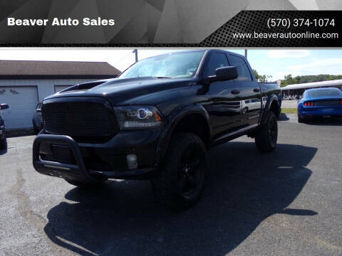 2014 RAM 1500 for sale at Beaver Auto Sales in Selinsgrove PA