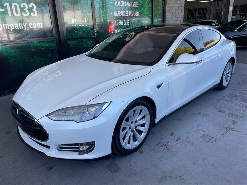 2012 Tesla Model S for sale at B & J Car Company in Orange, CA