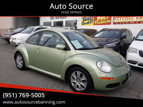 2009 Volkswagen New Beetle for sale at Auto Source in Banning CA