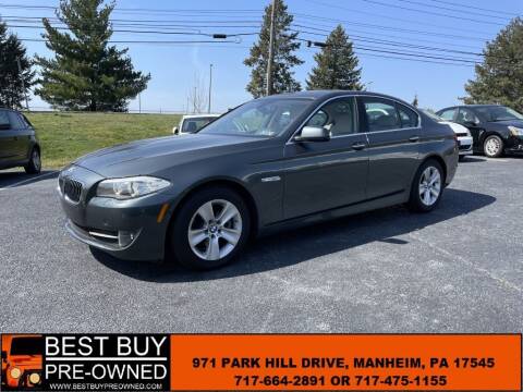 2013 BMW 5 Series for sale at Best Buy Pre-Owned in Manheim PA