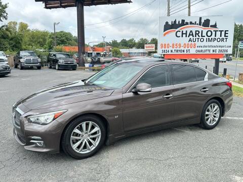 2015 Infiniti Q50 for sale at Charlotte Auto Import in Charlotte NC