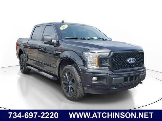 Used 2019 Ford F-150 XLT with VIN 1FTEW1EP1KFC83332 for sale in Belleville, MI
