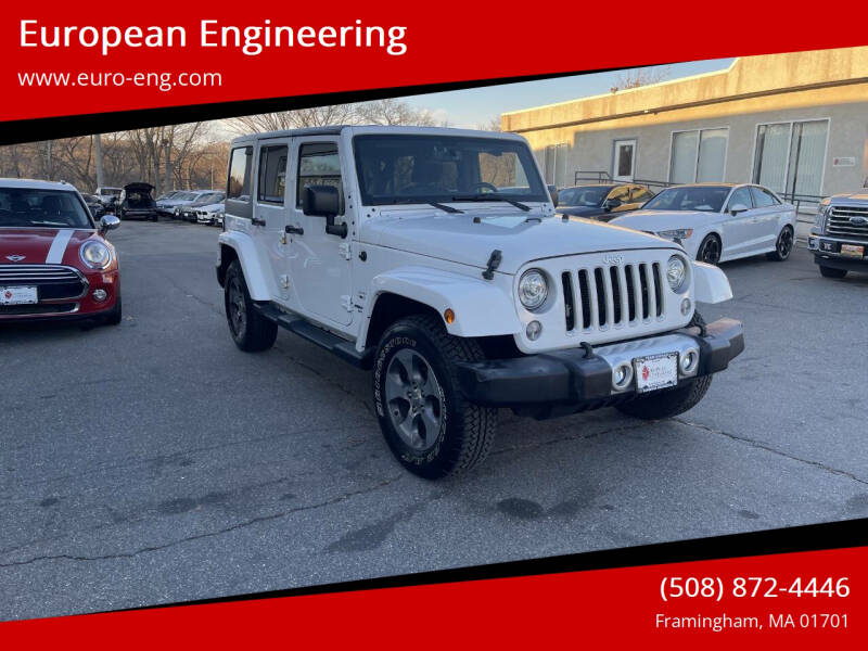 2017 Jeep Wrangler Unlimited for sale at European Engineering in Framingham MA