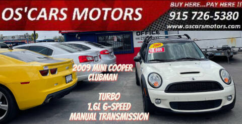 2009 MINI Cooper Clubman for sale at Os'Cars Motors in El Paso TX