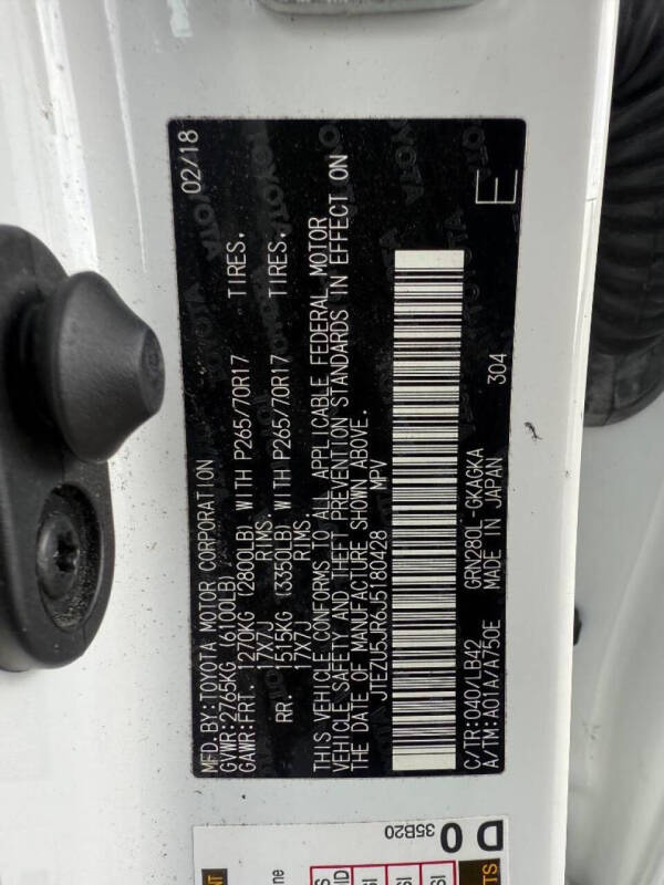 2018 Toyota 4Runner SR5