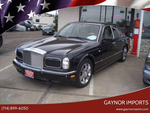 2000 Bentley Arnage for sale at Gaynor Imports in Stanton CA