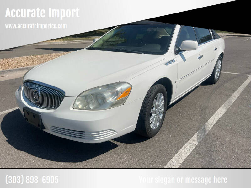 2008 Buick Lucerne for sale at Accurate Import in Englewood CO