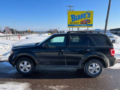 2011 Ford Escape for sale at Blake's Auto Sales in Rice Lake WI