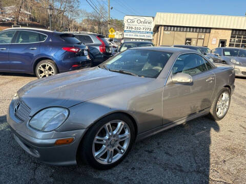 2004 Mercedes-Benz SLK for sale at Car Online in Roswell GA