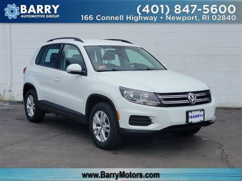 2016 Volkswagen Tiguan for sale at BARRYS Auto Group Inc in Newport RI