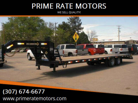 2024 Diamond T 32FT FLATBED TRAILER for sale at PRIME RATE MOTORS in Sheridan WY