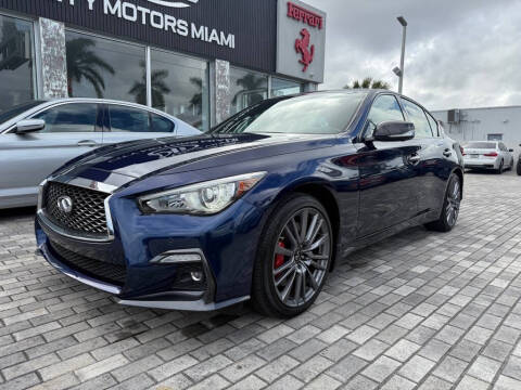 2023 Infiniti Q50 Red Sport 400