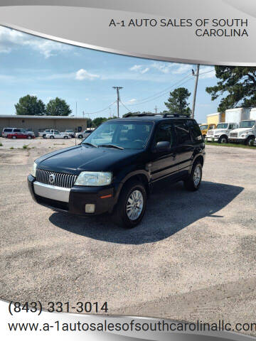 2006 Mercury Mariner for sale at A-1 Auto Sales Of South Carolina in Conway SC