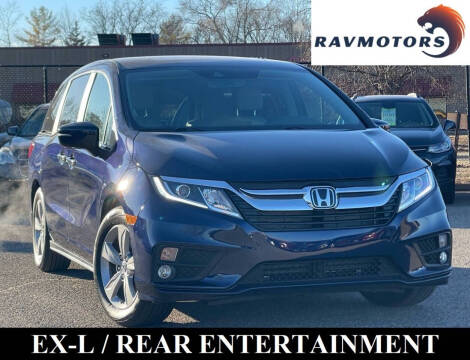 2019 Honda Odyssey for sale at RAVMOTORS- Burnsville in Burnsville MN