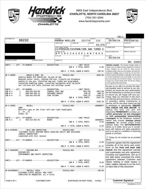 2014 Porsche Cayenne Turbo S