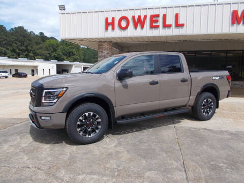 2023 Nissan Titan for sale at Howell GMC Nissan - New Nissan in Summit MS