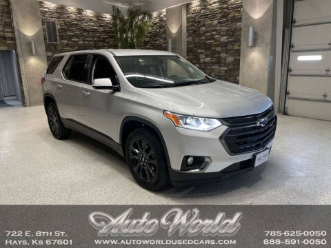 2020 Chevrolet Traverse for sale at Auto World Used Cars in Hays KS