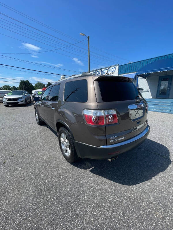 2012 GMC Acadia SLE