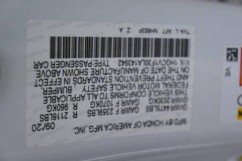 2020 Honda Accord Sport