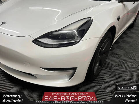 2021 Tesla Model 3 Standard Range Plus