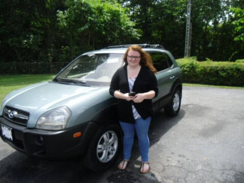 2008 Hyundai Tucson for sale at HOGSTEN AUTO WHOLESALE in Ocala FL