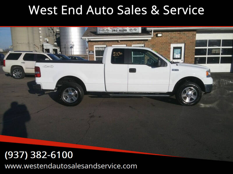 2007 Ford F-150 for sale at West End Auto Sales & Service in Wilmington OH